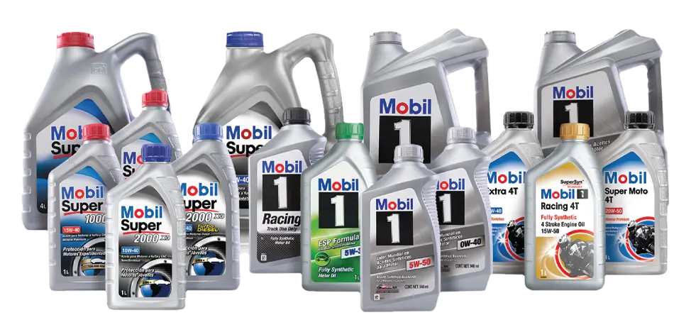 Familia de lubricantes Mobil